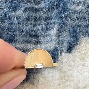 Catbird Half Moon Signet Ring- never worn (was a gift)